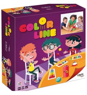 Детска игра за бързина и съобразителност Cayro - Color Line Детска игра за бързина и съобразителност Cayro - Color Line