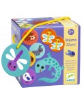 Детска игра за памет Djeco - Малки животни