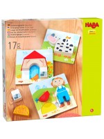 Детска игра за съвпадение и вгнездяване  Haba - Ферма