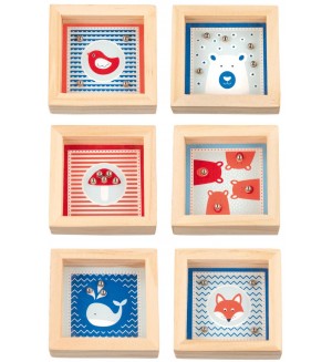 Детска игра за сръчност Goki - Стоманени топчета, асортимент Детска игра за сръчност Goki - Стоманени топчета, асортимент