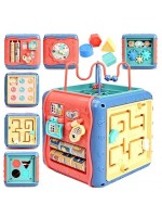 Детска играчка 7 в 1 MalPlay - Интерактивен образователен куб