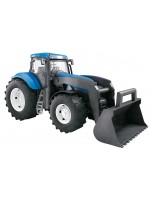 Детска играчка Adriatic - Трактор New Holland с челно гребло, 40 cm