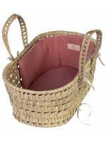 Детска играчка Asi Dolls - Плетен кош-легло за кукла, 36-45 cm Детска играчка Asi Dolls - Плетен кош-легло за кукла, 36-45 cm