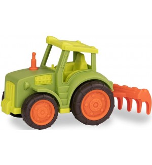 Детска играчка Battat Wonder Wheels - Трактор с гребло