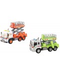 Детска играчка City Service - Камион с вишка, със звук, 1:16, асортимент