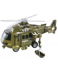 Детска играчка City Service - Военен Хеликоптер Resque, 1:20