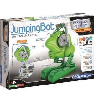 Детска играчка Clementoni - Скачащ робот