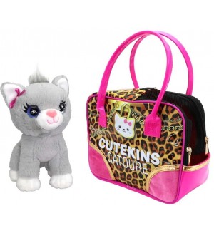 Детска играчка Cutekins - Коте с чанта Catoure