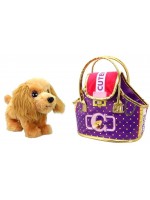 Детска играчка Cutekins - Куче с чанта Valerie