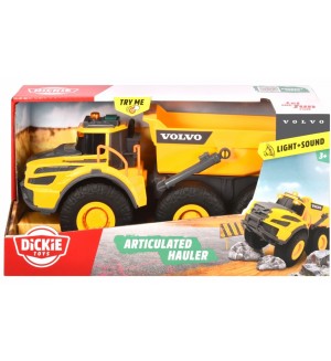 Детска играчка Dickie Toy - Съчленен самосвал Volvo