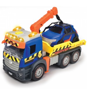 Детска играчка Dickie Toys - Камион пътна помощ, със звуци и светлини