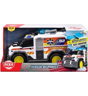 Детска играчка Dickie Toys - Линейка, 30 cm