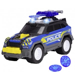 Детска играчка Dickie Toys - Полицески джип със звук и светлина
