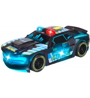 Детска играчка Dickie Toys - Полицейска кола, с мигащи светлини