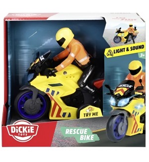 Детска играчка Dickie Toys - Спасителен мотор, с моторист