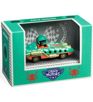 Детска играчка Djeco Crazy Motors - Количка октопод