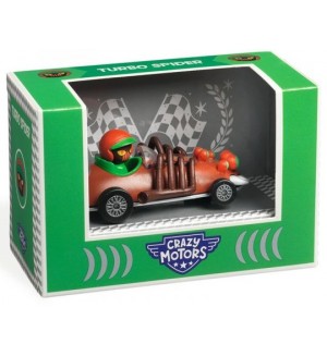 Детска играчка Djeco Crazy Motors - Количка паяк турбо