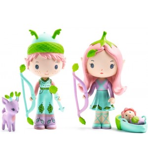 Детска играчка Djeco - Фигурка Lilly and Sylvestre
