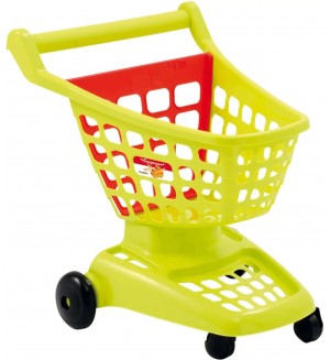 Детска играчка Ecoiffier - Пазарска количка, зелена