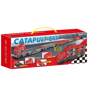 Детска играчка Felyx Toys Catapult Car - Камион - писта с коли