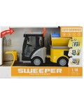 Детска играчка Felyx Toys - City Service, снегорин със звук и светлина, 1:16