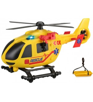 Детска играчка Felyx Toys - Спасителен хеликоптер, със светлини и звуци