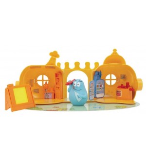 Детска играчка Giochi Preziosi Barbapapa - Къща Deluxe, с фигура