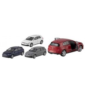 Детска играчка Goki - Golf 8 GTI die-cast, 1:34-39, асортимент