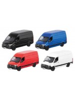 Детска играчка Goki - Mercedes Benz Sprinter, 1:48, асортимент