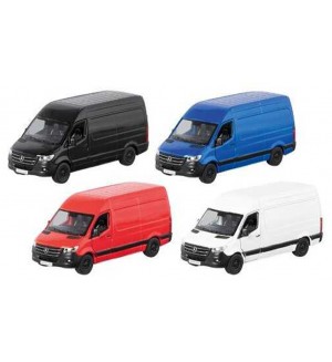 Детска играчка Goki - Mercedes Benz Sprinter, 1:48, асортимент