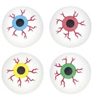 Детска играчка Goki - Подскачащо топче, око, асортимент Детска играчка Goki - Подскачащо топче, око, асортимент