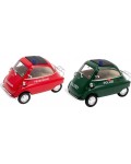 Детска играчка Goki - Полицейска кола и пожарна BMW Isetta, 1:26, асротимент