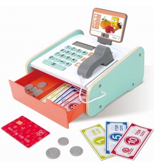 Детска играчка Hape International - Фантастичен касов апарат