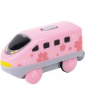 Детска играчка HaPe International - Междуградски локомотив с батерия, розов