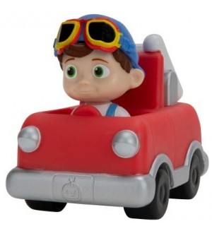 Детска играчка Headu Cocomelon - Пожарна кола, с фигура