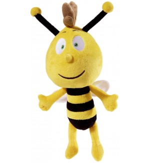Детска играчка Heunec Eco - Плюшена пчеличка Уили, 20 cm