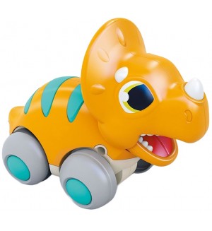 Детска играчка Hola Toys - Бързият Динозавър, жълт