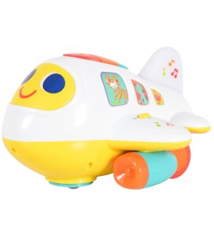 Детска играчка Hola Toys - Музикален самолет