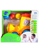 Детска играчка Hola Toys - Влакче с топки