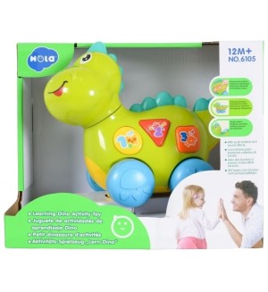 Детска играчка Hola Toys - Забавен динозавър 