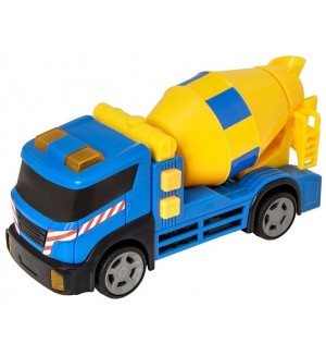 Детска играчка HTI Teamsterz - Бетоновоз със звук и светлина