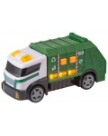 Детска играчка HTI Teamsterz - Боклучийски камион със звук и светлина