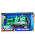 Детска играчка HTI Teamsterz - Товарен камион, 10 cm, зелен
