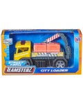 Детска играчка HTI Teamsterz - Товарен камион, 10 cm, жълт