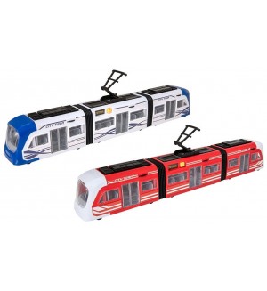 Детска играчка HTI Teamsterz - Трамвай със звук и светлина
