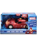 Детска играчка Jada Toys - Кола Marvel Light Hero Iron Man, 1:32