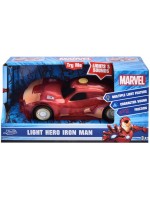 Детска играчка Jada Toys - Кола Marvel Light Hero Iron Man, 1:32