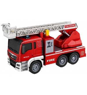  Детска играчка Jin Jia Toys - Пожарна със звук и светлина