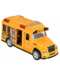Детска играчка Jin Jia Toys - Училищен автобус със звук и светлина
