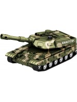 Детска играчка Jin Jia Toys  - Военен танк, със звукови и светлинни ефекти